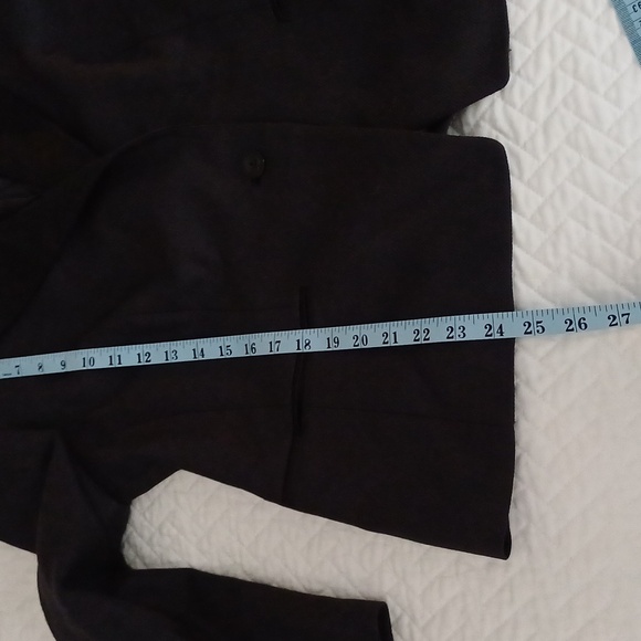 Louis Feraud vintage one button wool blazer jacket 14 womens - Picture 14 of 14